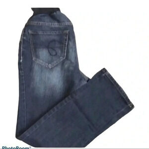 Indigo blue Maternity jeans Size 25 EUC